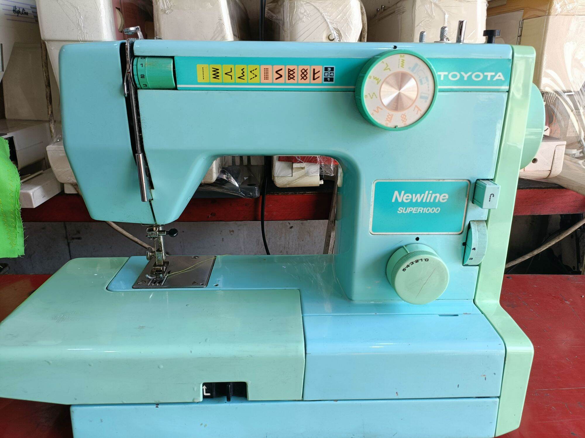 sewing machine portable heavy duty metal body and parts with metal