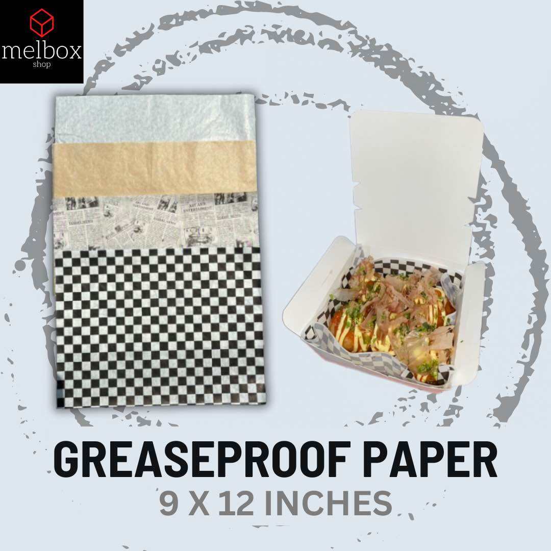 Food Liner Greaseproof Parchment Paper Disposable Rice Siopao Shawarma