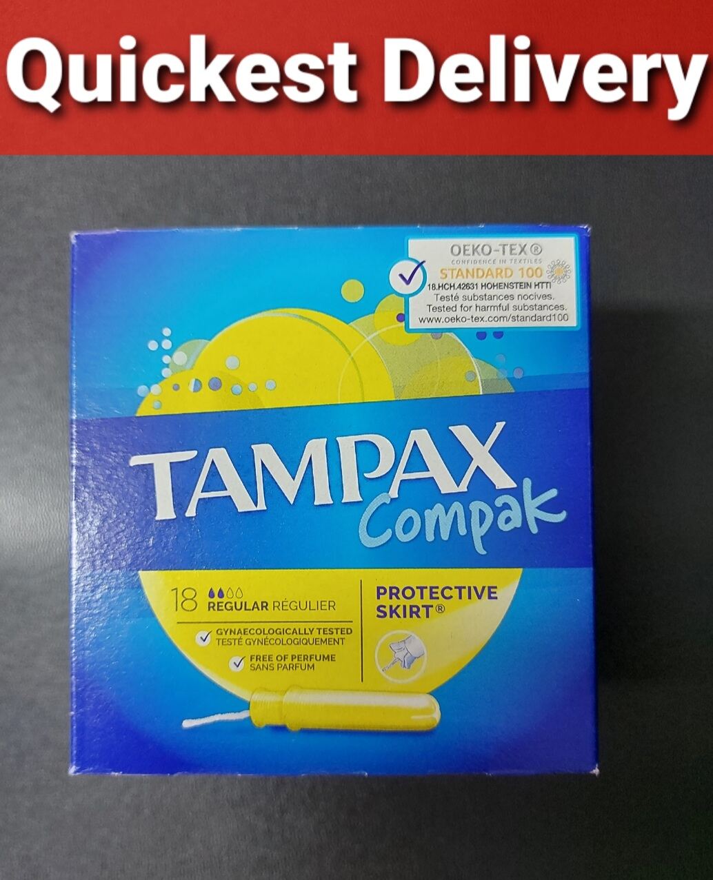 Tampax Regular Compak Tampons