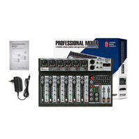 NEW BAXS Sound audio mixer 6/4-channel MX06BT /MX04BT equalizer EQ effect 16DSP professional signal USB Bluetooth/MP3/PC Recording amplifier KTV amplifier stage perfo COD