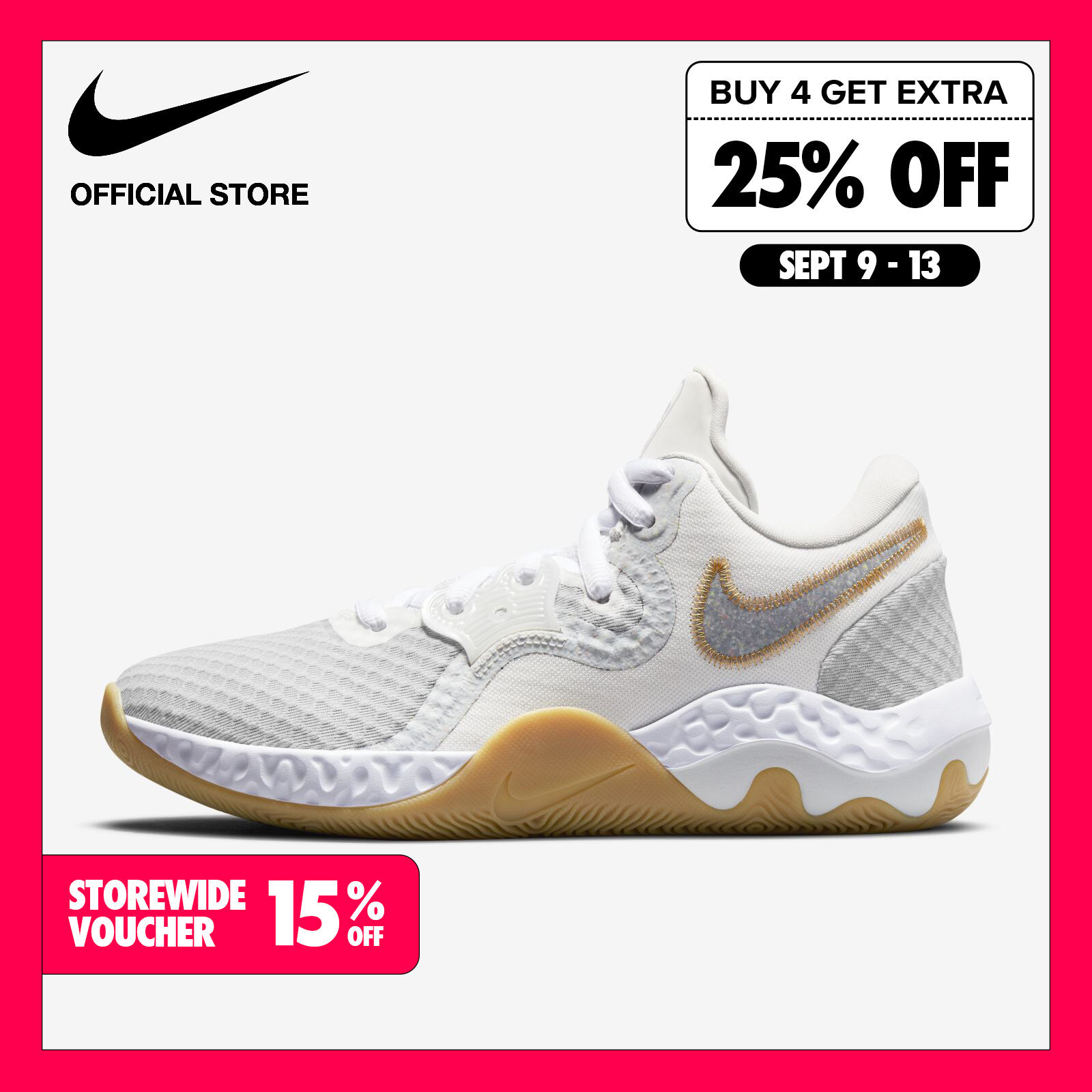 Nike Men's Renew Elevate 2 Basketball Shoes Summit White Lazada PH