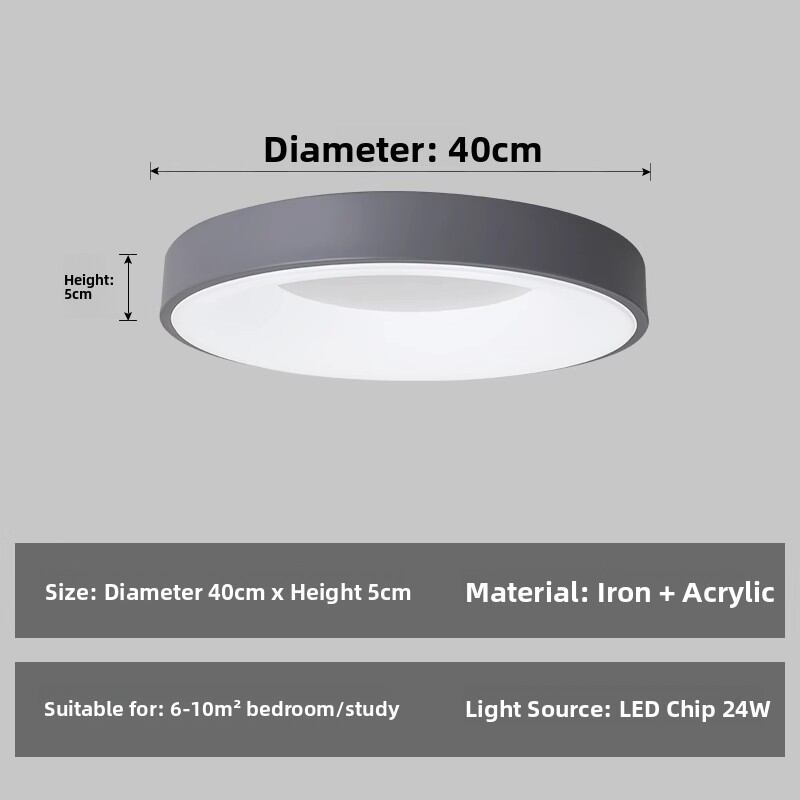 QIDA | Nordic Style Modern LED Ceiling Light 2026 New Model