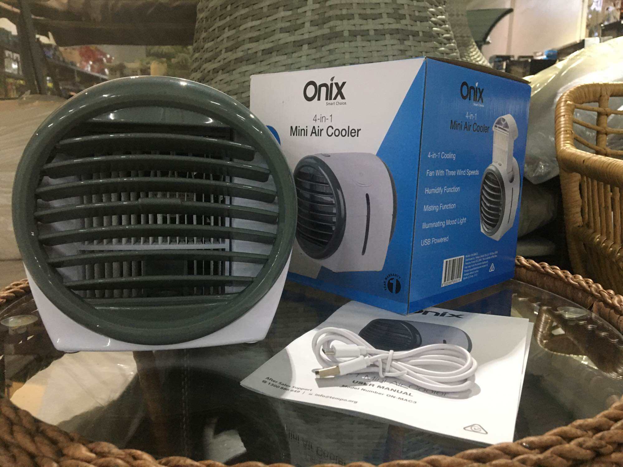 AuSurplus Onix 4in1 Mini Air Cooler Lazada PH
