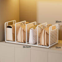 XUNHUAI | Bag Organizer Shelf Handbag Leather Bag Separator Layering Display