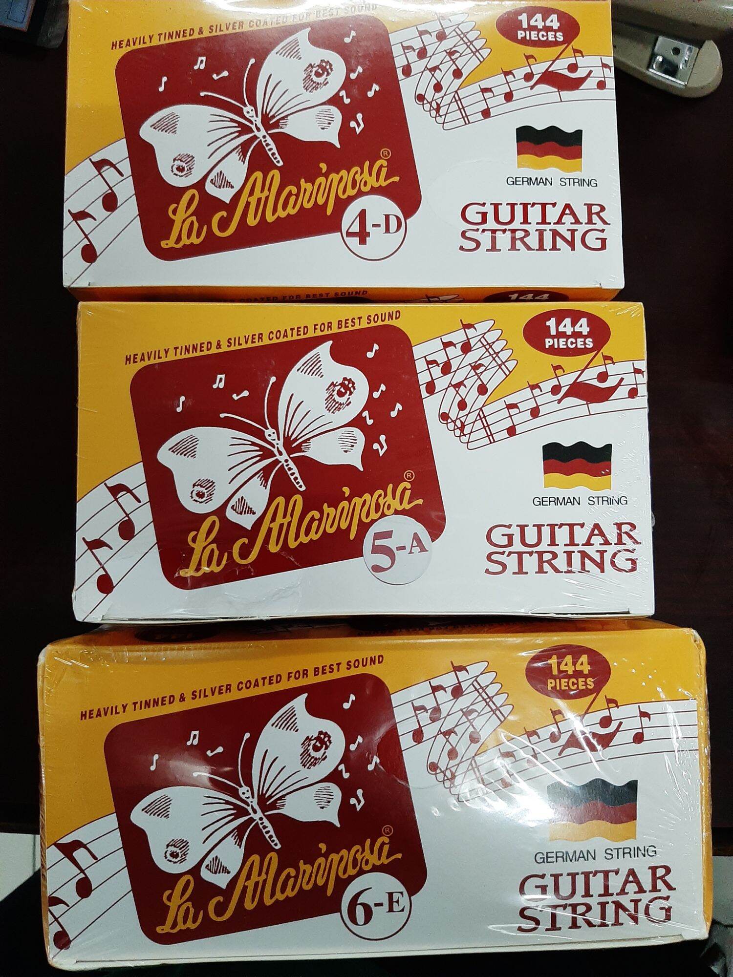 La Mariposa Guitar Strings 4 or 5 or 6 sold per box of 144 per box