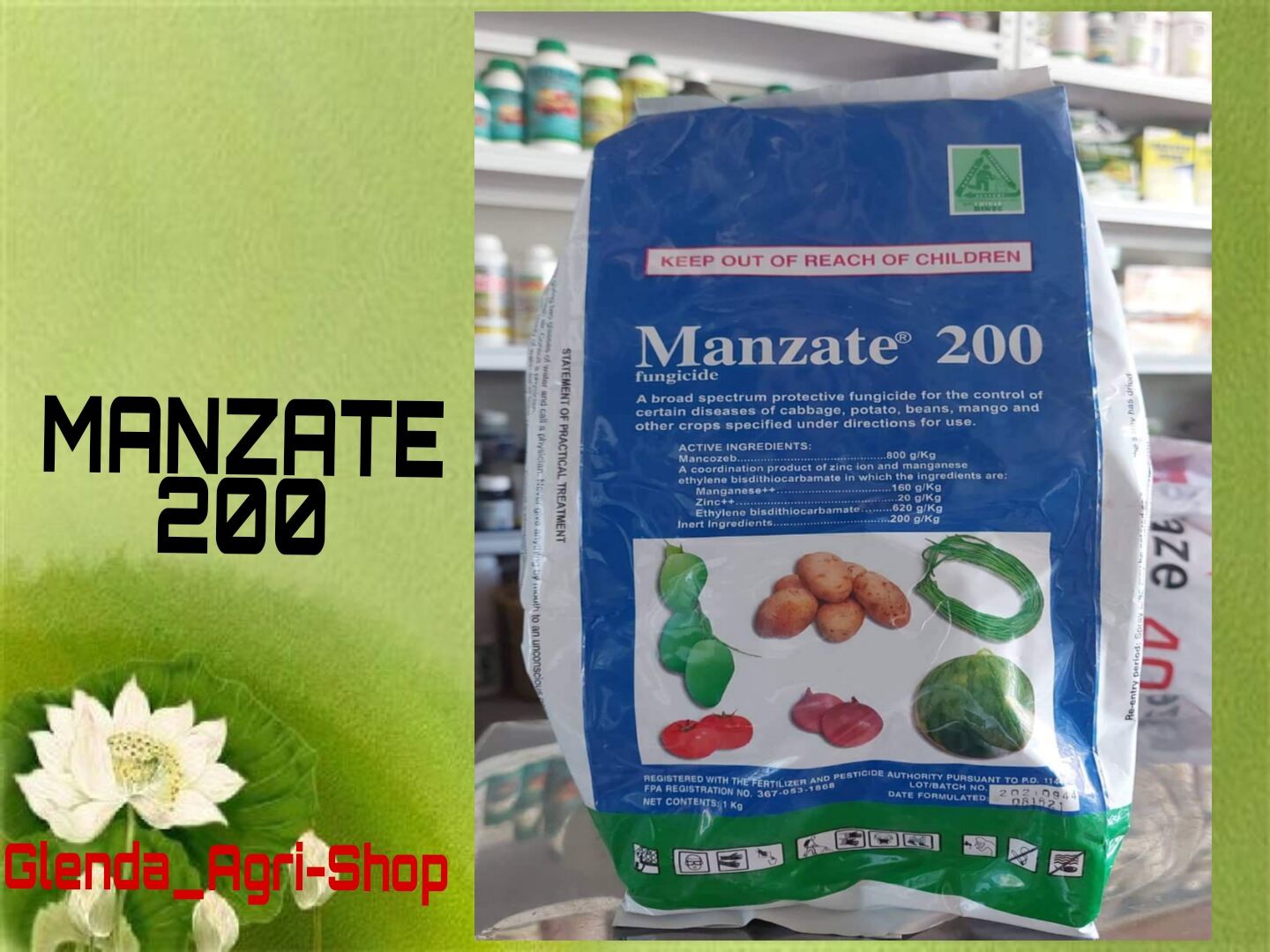 MANZATE 200 MANCOZEB BROAD SPECTRUM PROTECTIVE FUNGICIDE ( 1KILO ) Lazada PH MANZATE 200 MANCOZEB BROAD SPECTRUM PROTECTIVE FUNGICIDE ( 1KILO ) Lazada PH