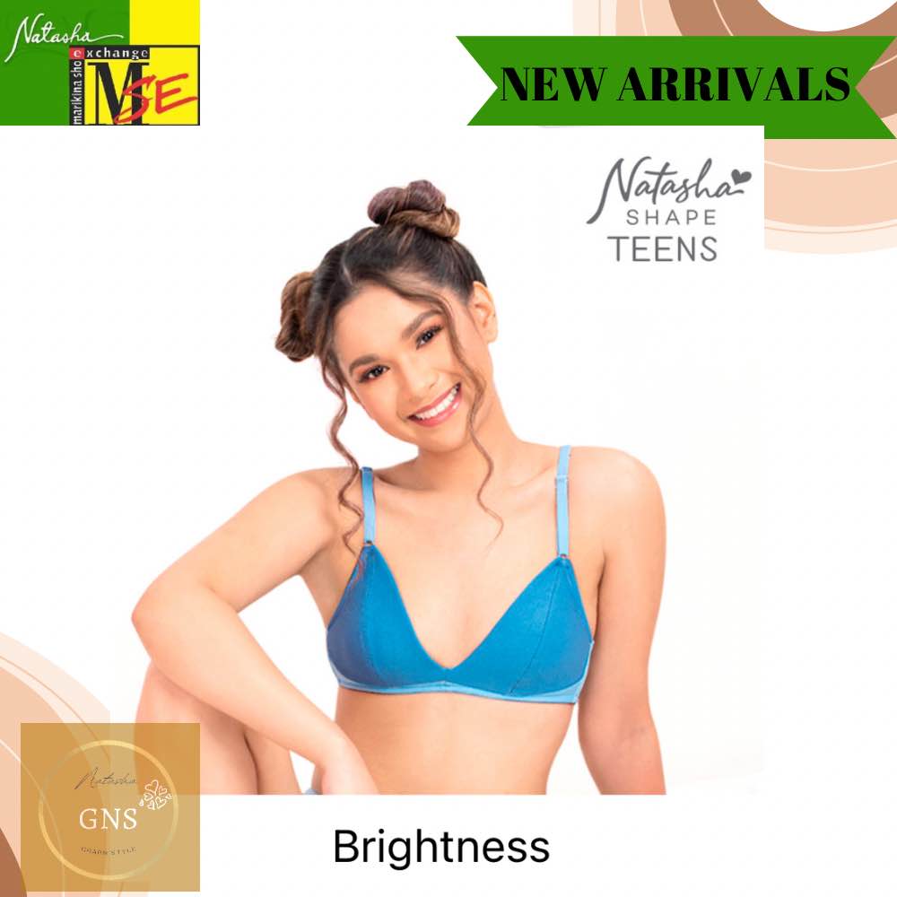 NATASHA Ladies Bra 32A-36B PLAIN 145 each NON WIRE SOFT CUP