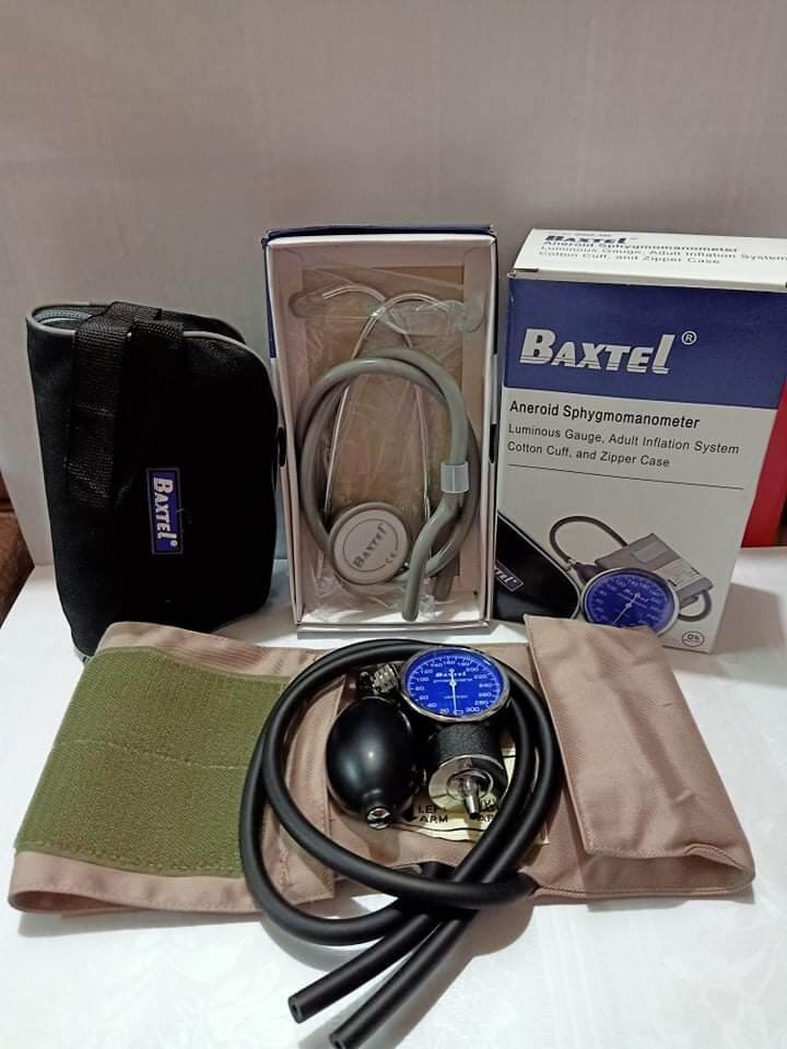 Baxtel Aneriod Sphygmomanometer With Stethoscope Lazada PH
