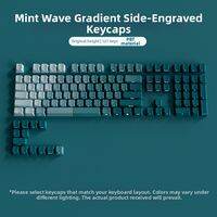 FL Esports | Gradual Side-lasered Transparent PBT Custom Keycaps
