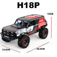 MJX R/C Technic | 1:18 New RC Brushless Rock Crawler 4WD Remote Control Car for Kids Off Road 4x4 Crawler RC Vehicle with Lipo Battery