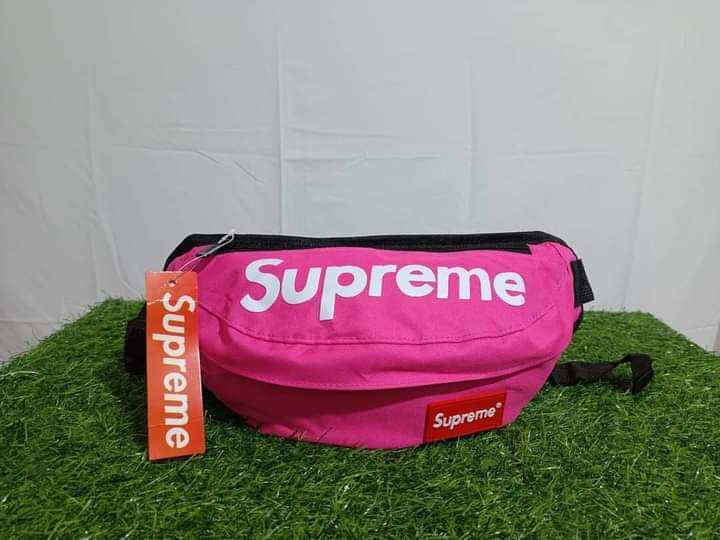 Supreme fanny pack on sale pink