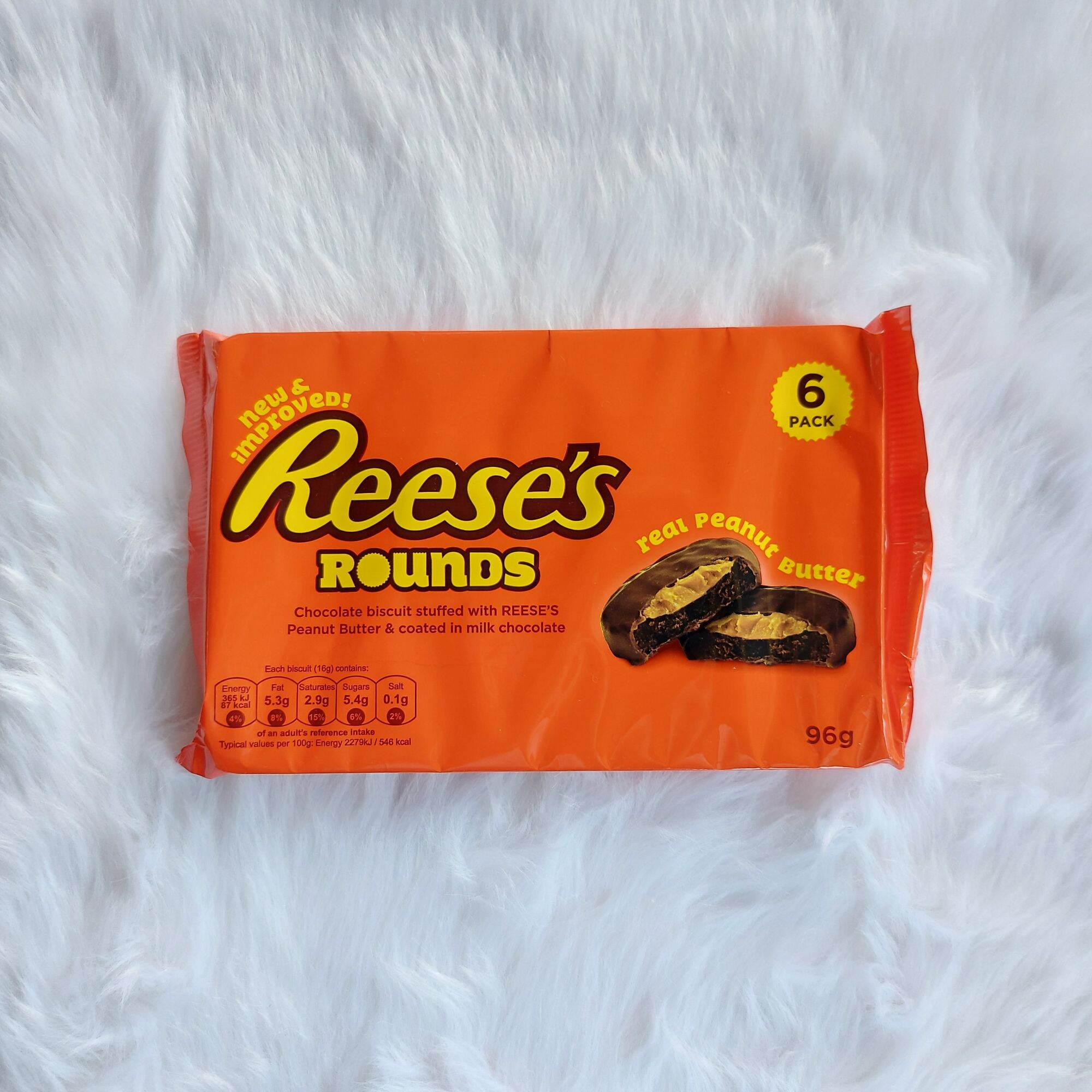 Reese Rounds Hershey's Cookies n' Creme/Reese's Rounds 96g | Lazada PH