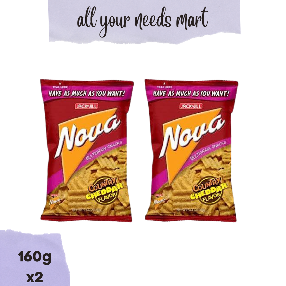 Nova Multigrain Cheddar Chips, 160g x 2 Lazada PH