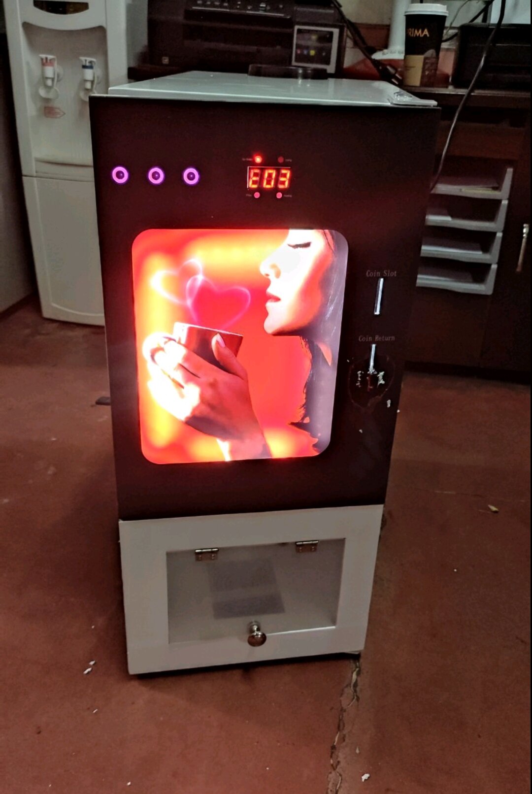 Vendo Commercial Coin Operated Coffee and Soup Machine