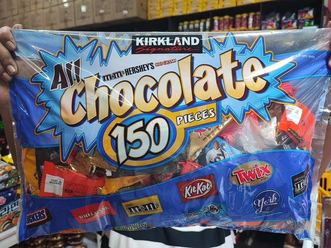 kirkland signature all assorted chocolates 150pcs limited stock only