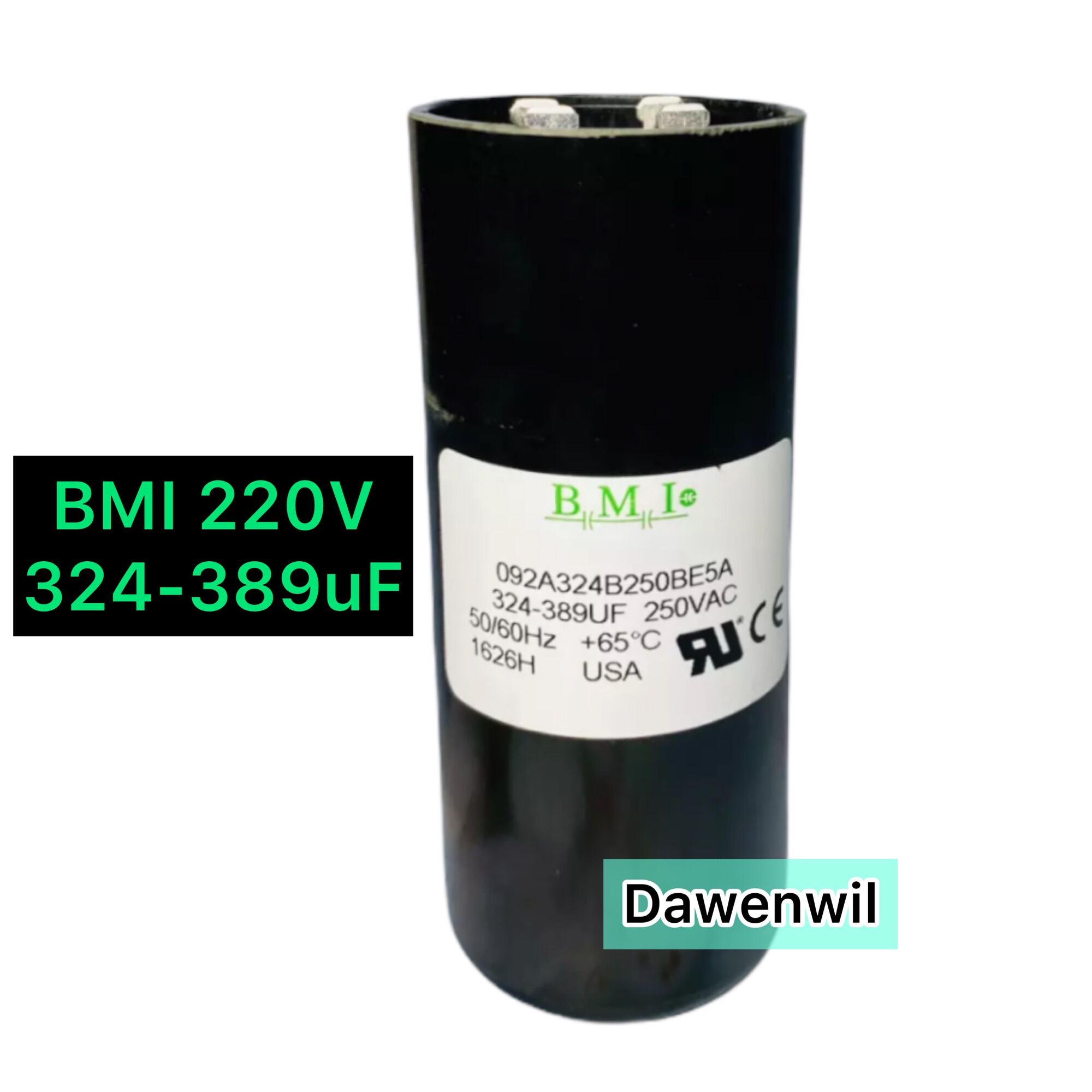 BMI 324389uF 250V Starting Capacitor Made in USA Lazada PH