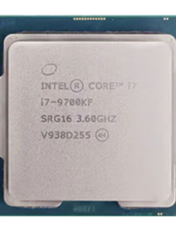 Intel I3 9100F I5 9400F 9500 8600 9600K I9 9900K F T CPU Loose Parts Recycled Desktop Computer Processor High Frequency 36GHz. 