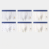 PLANDOO | Pure Cotton Underwear for Teen Boys Development Period Boxer Shorts