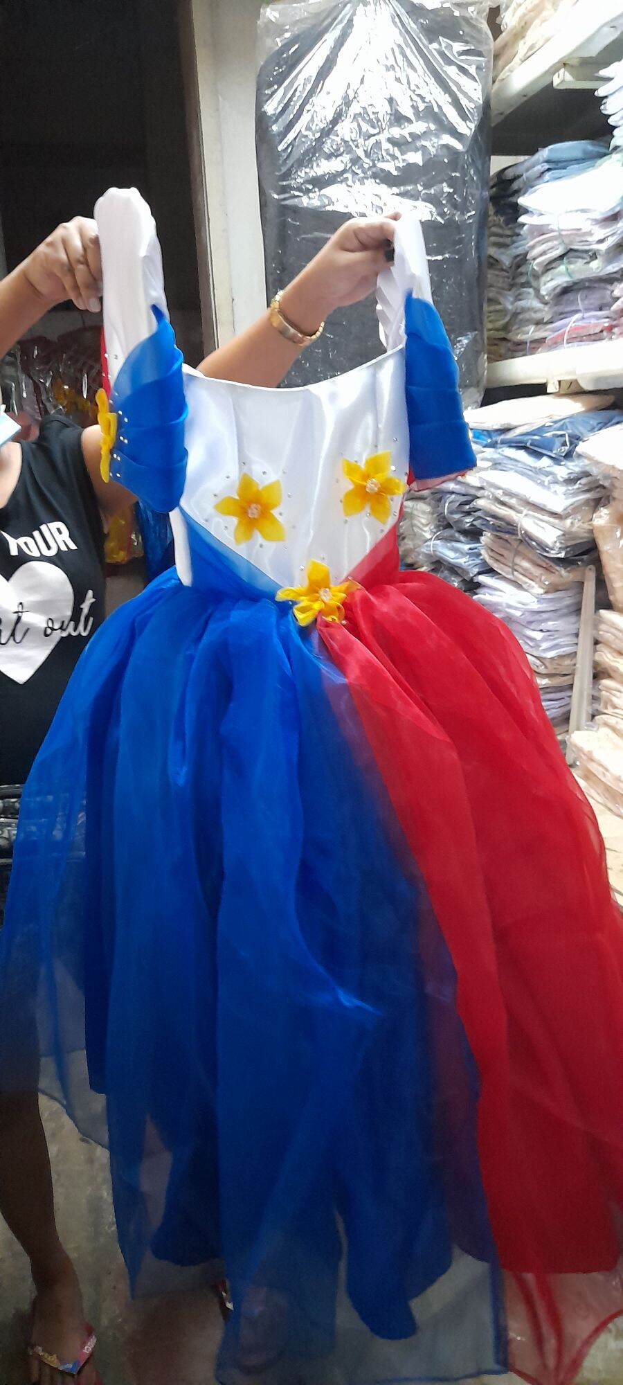 Filipiniana hotsell flag dress