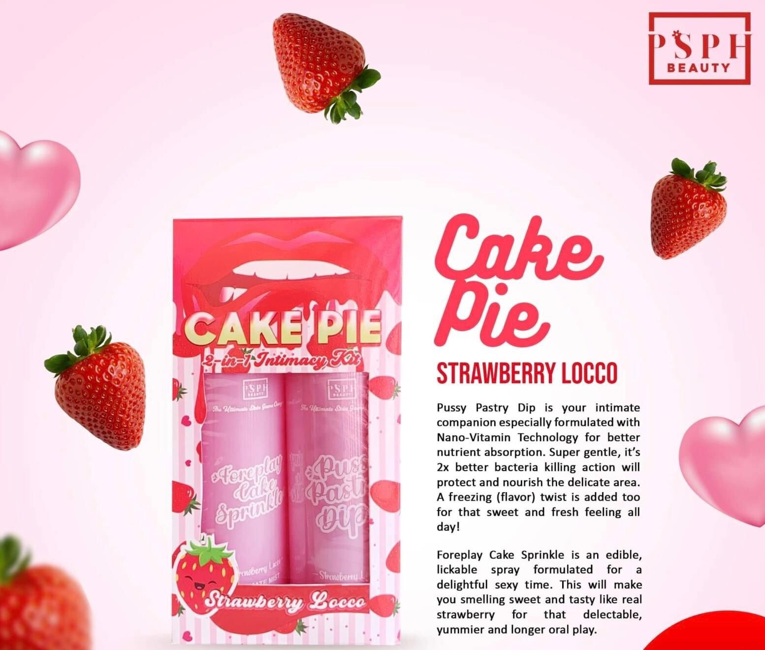 Cake Pie Intimacy Kit by PSPH, Feminine Wash Lazada PH