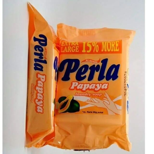 Perla Papaya hypoallergenic for Skin whitening soap 110g extra