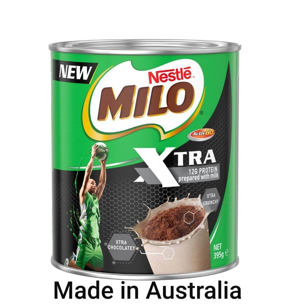 Nestle Milo Xtra Malted Drinking Chocolate 395g (Imported from