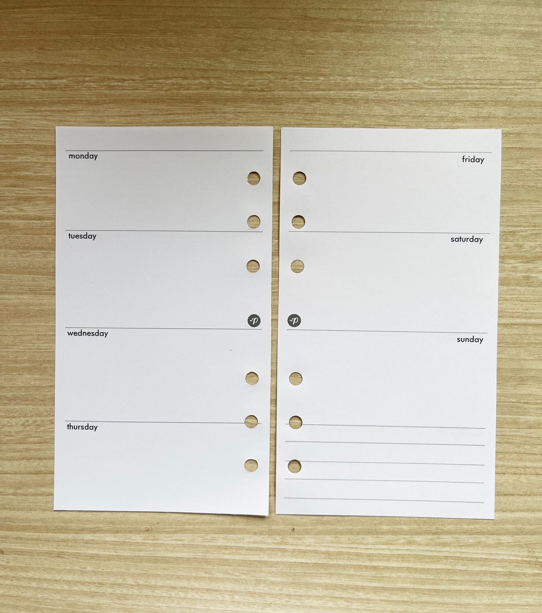 Paponeis PPaperCo 20 sheets per set REFILL ONLY BINDER NOT included