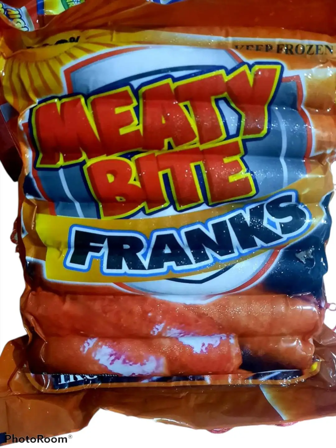MEATY BITE Franks 1kg Ready-to-Cook