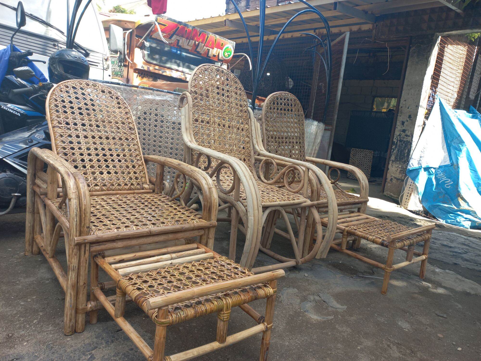 ROCKING CHAIR / RECLINING CHAIR RATTAN YANTOK LEGIT PRODUCT ( 24lapad