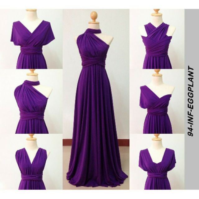 Violet infinity outlet dress