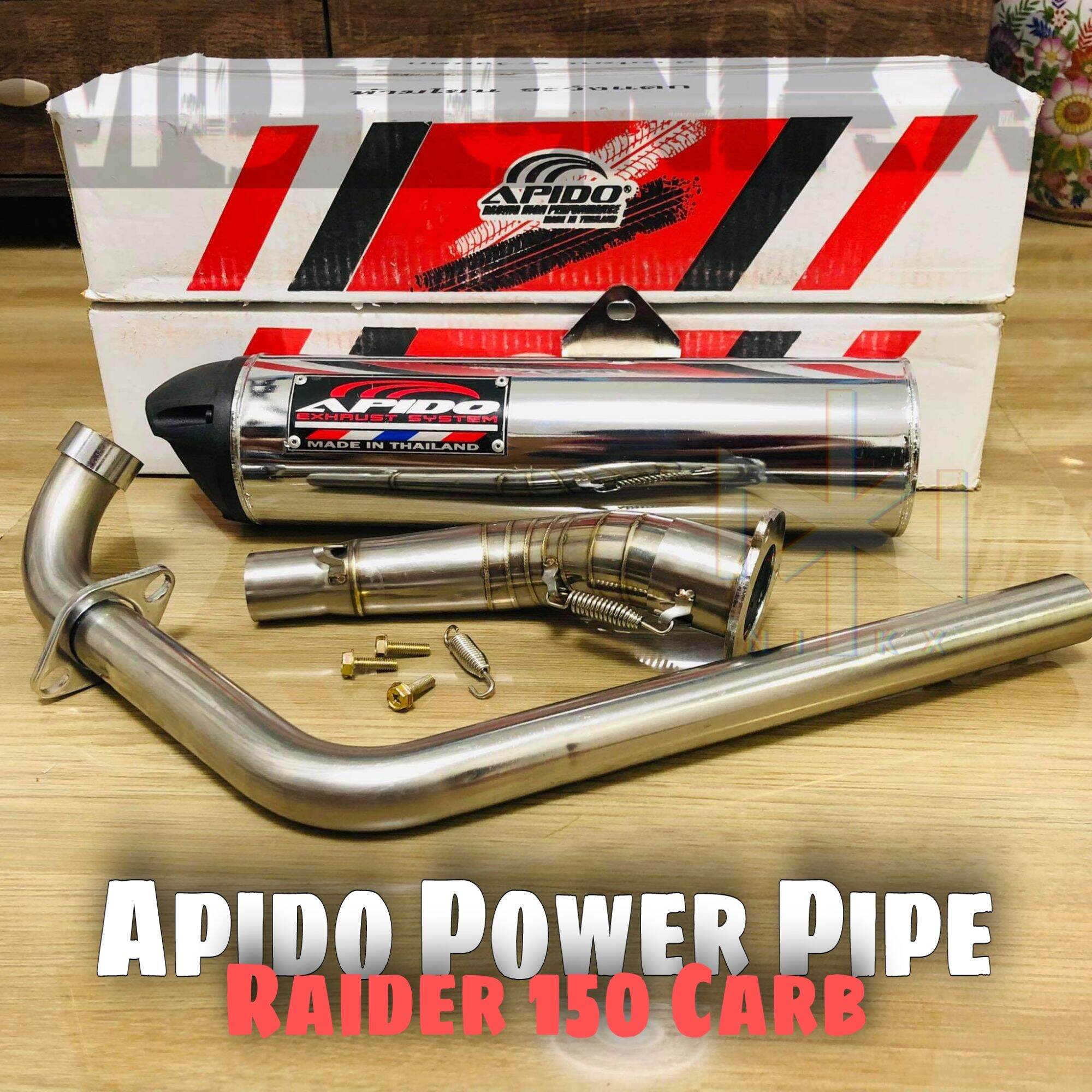 Raider150 Carb Apido Powerpipe