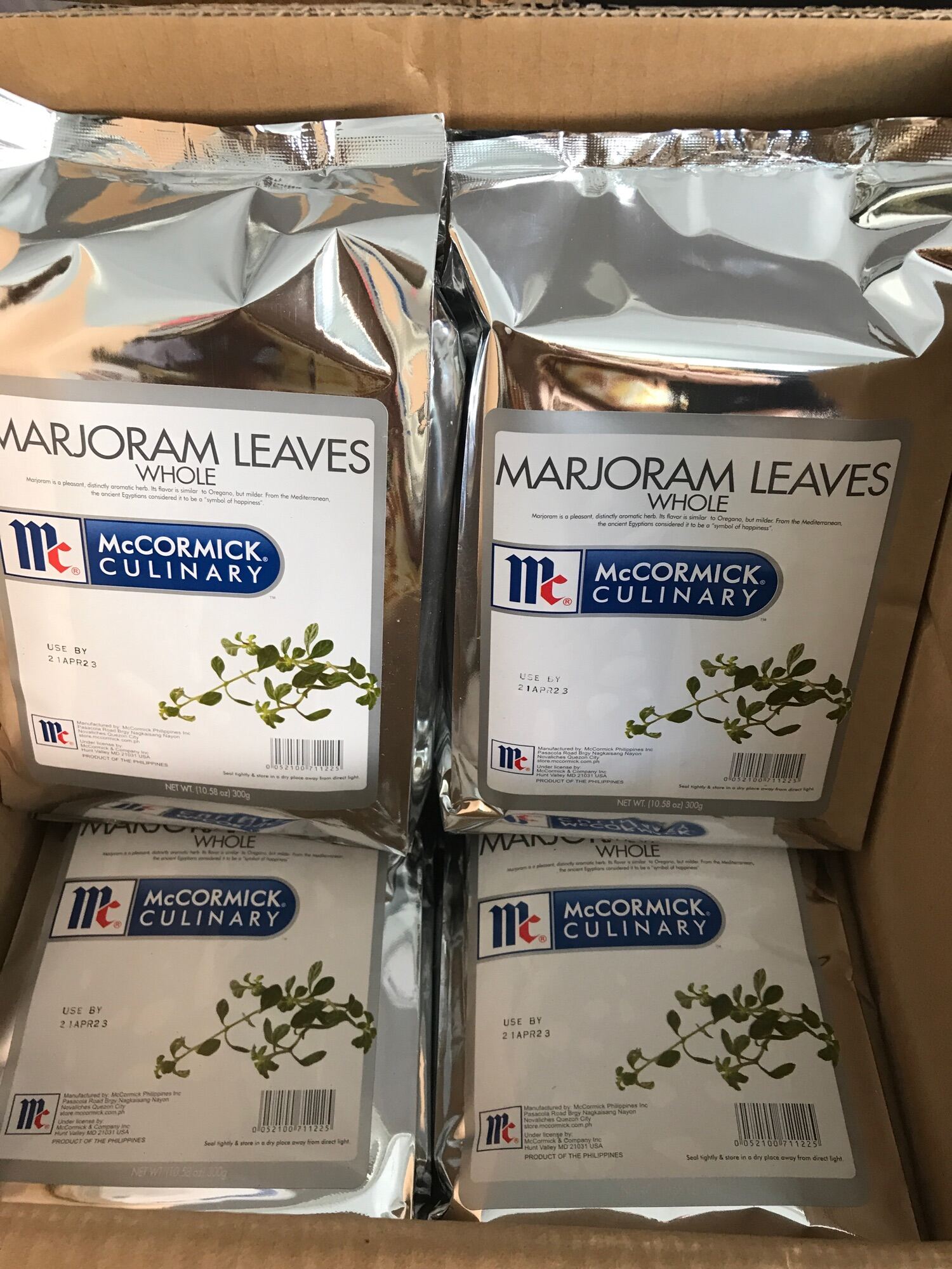McCormick Marjoram Leaves Whole 300g Lazada PH
