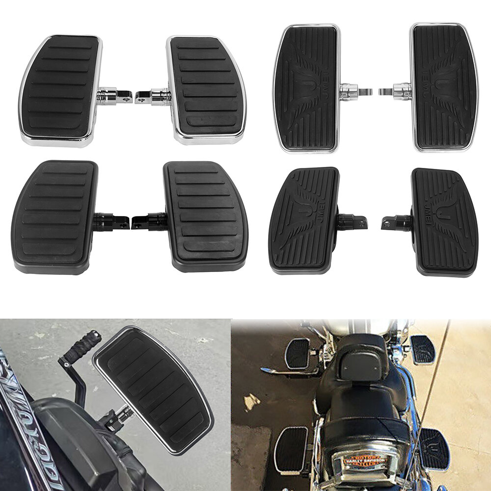 Motorcycle Rear Passenger Floorboard Adjustable Mount-Style Footpeg ...
