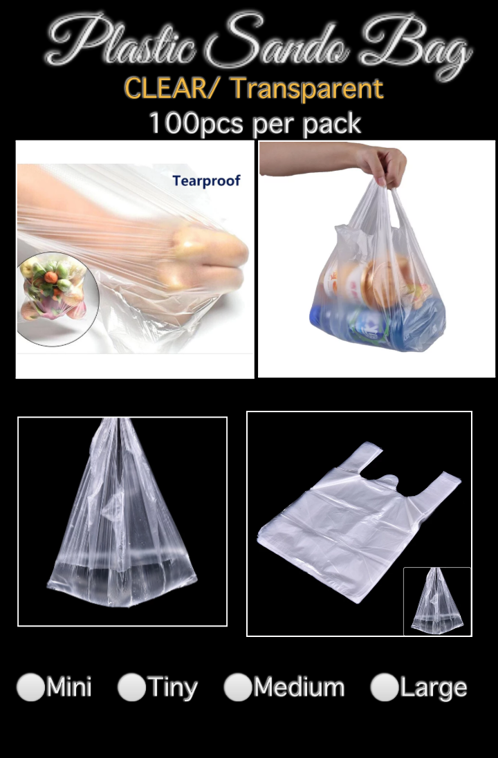 Transparent outlet sando bag