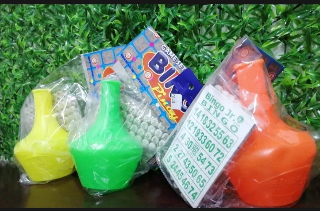 Bingo Plastic alugan with cards and numbers free panantos | Lazada PH