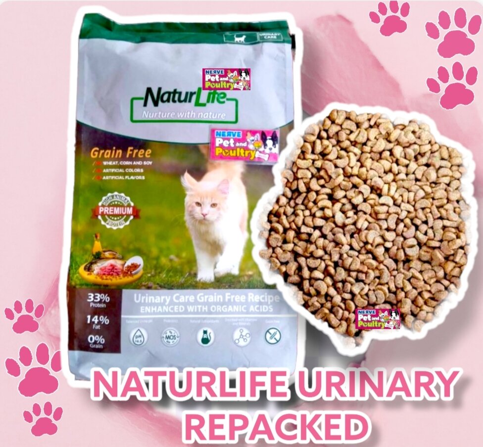 Naturlife Urinary Grain Free Cat food 1 KG REPACKED Lazada PH