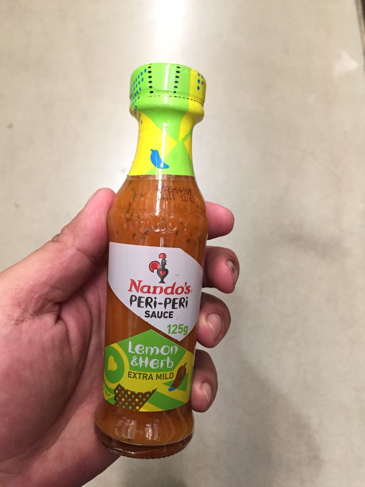 NANDO’S PERI PERI HOTSAUCE LEMON AND HERB EXTRA MILD 125g | Lazada PH