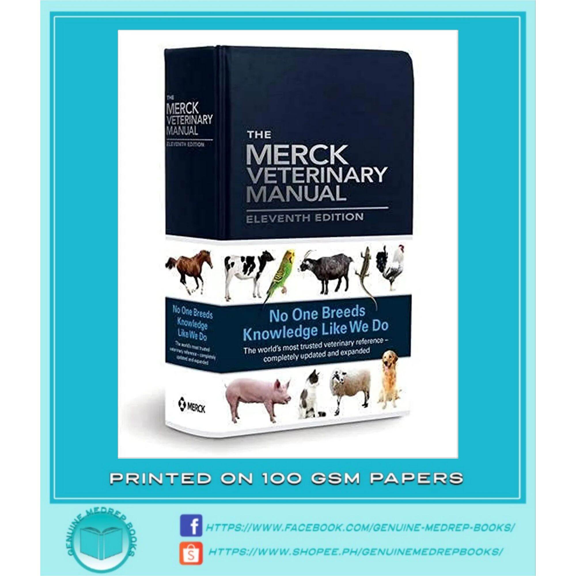 The Merck Veterinary Manual 11th Edition | Lazada PH