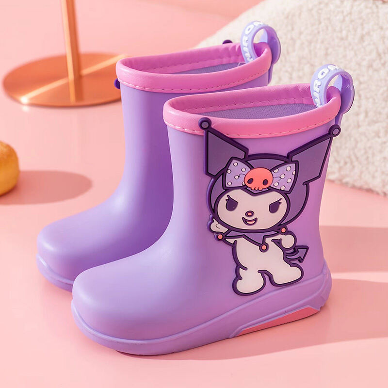 Hello kitty rain top boots