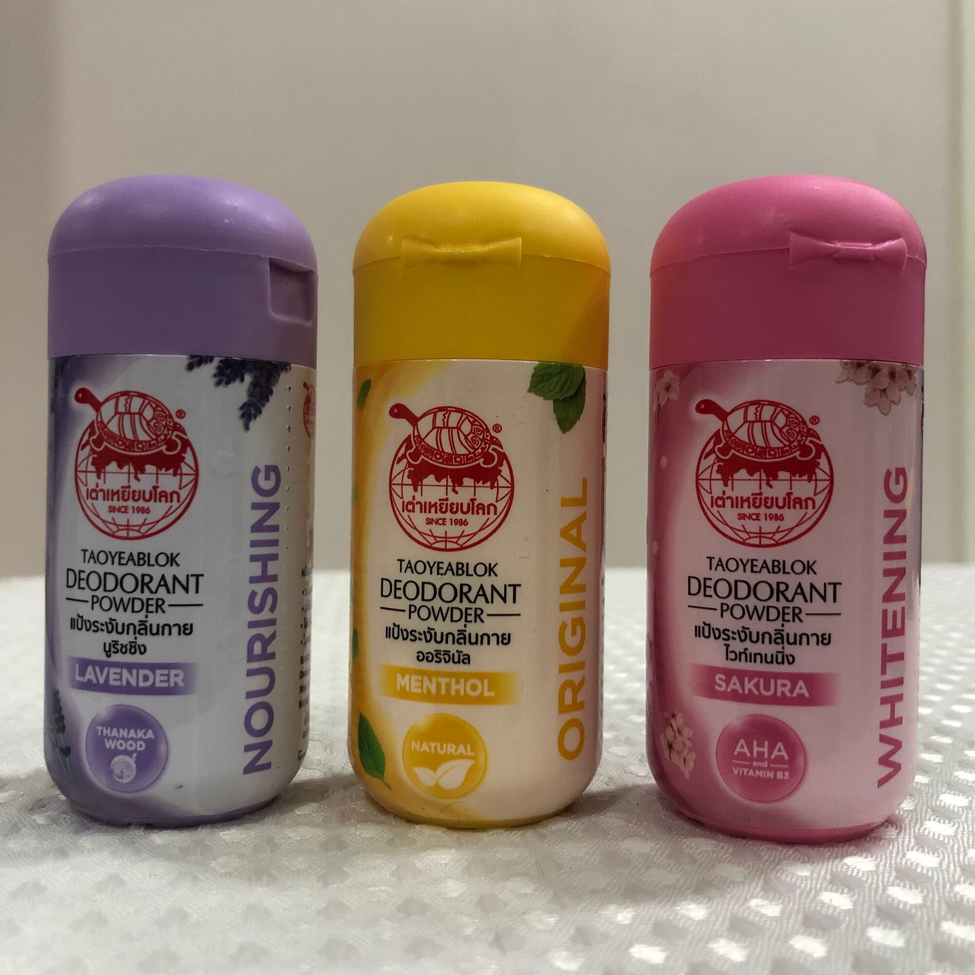 Taoyeablok Deodorant Powder (Foot/Underam/Body) Original Product of