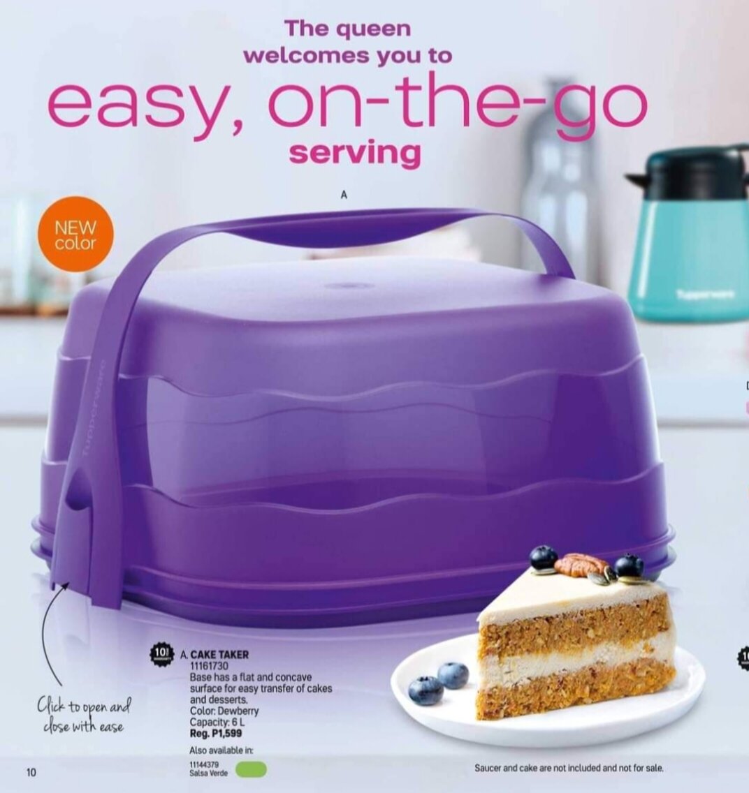 Tupperware Cake Taker 