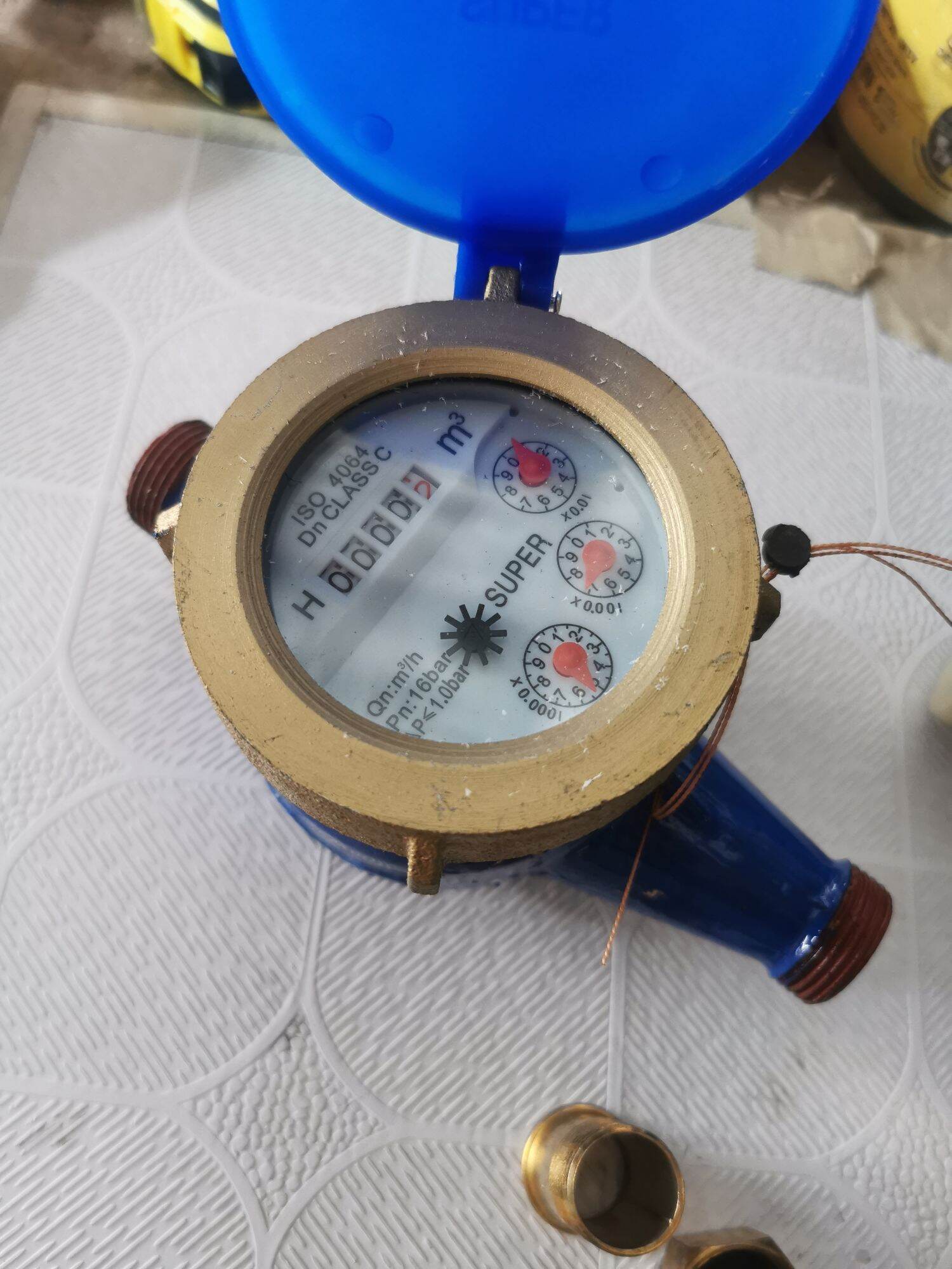 Refilling Meter Water Meter reading for Water Refilling stations household and garden ...