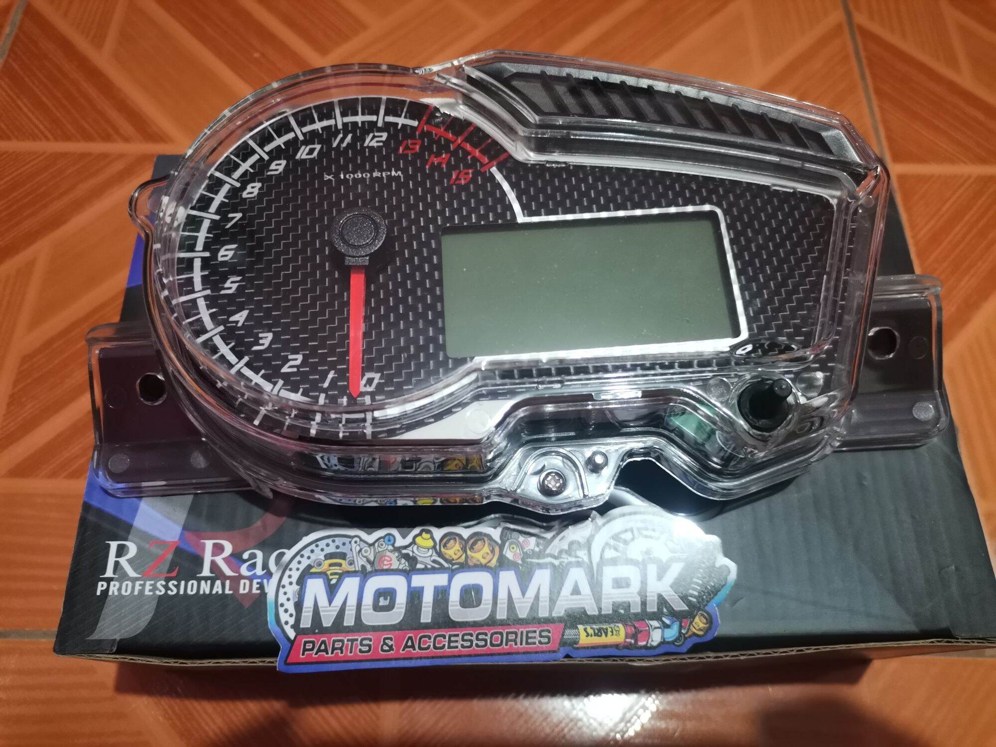 Racing Instrument Panel rz racing gauge panel/speedometer for sniper150 v1 | Lazada PH