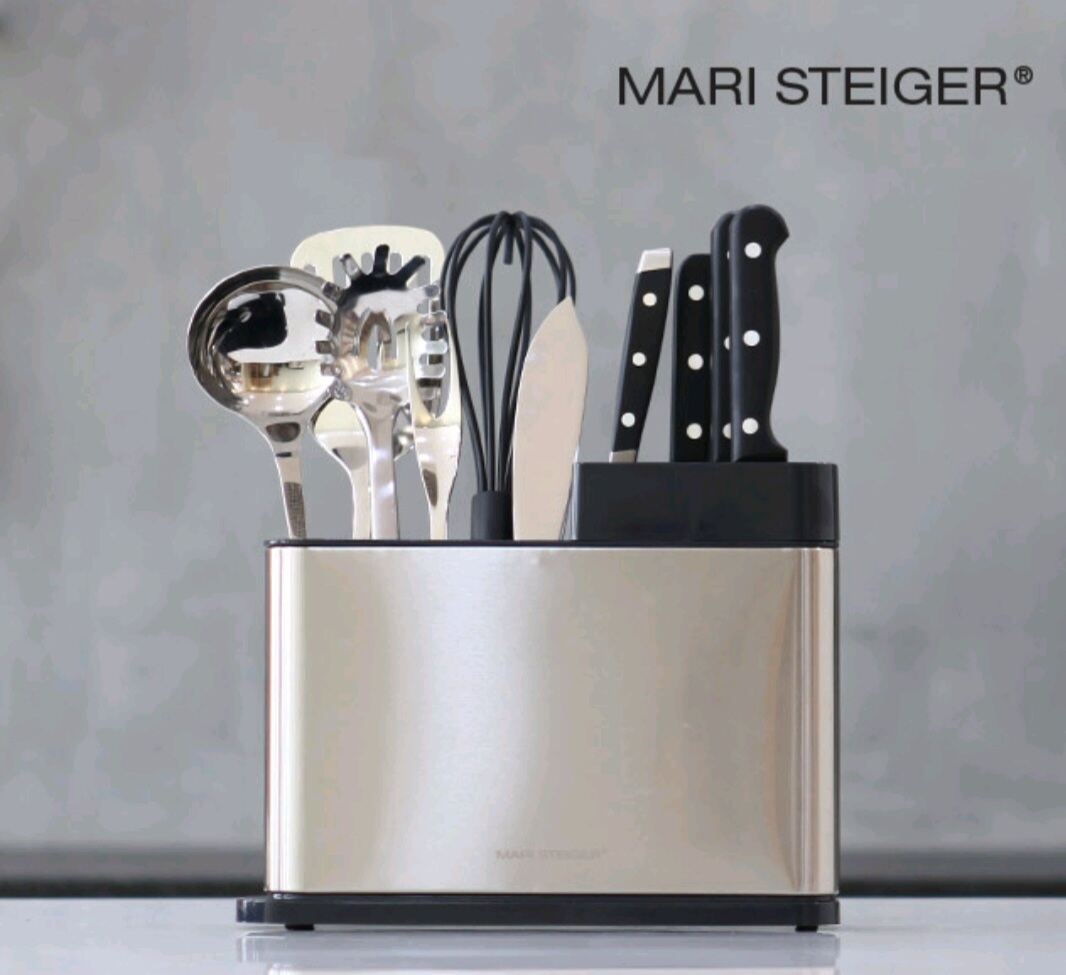 Hub Utensil Holder Marie Steiger / Maristeiger Stainless Steel Utensil