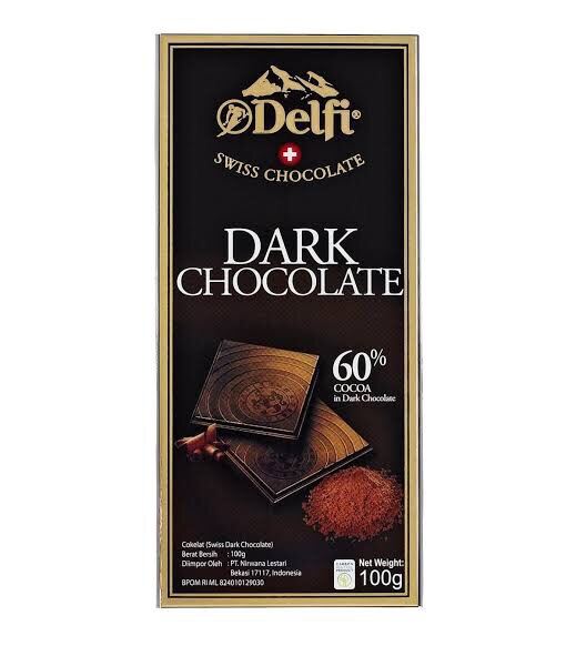 Delfi Swiss Dark Chocolate 100g Lazada PH