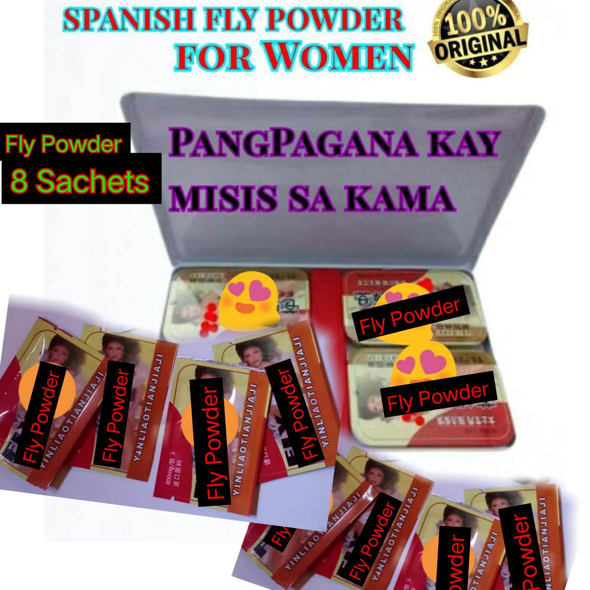 Flypowder For Women Pang Pagana Sa Kama 8 Sachets Orig Lazada Ph 3428