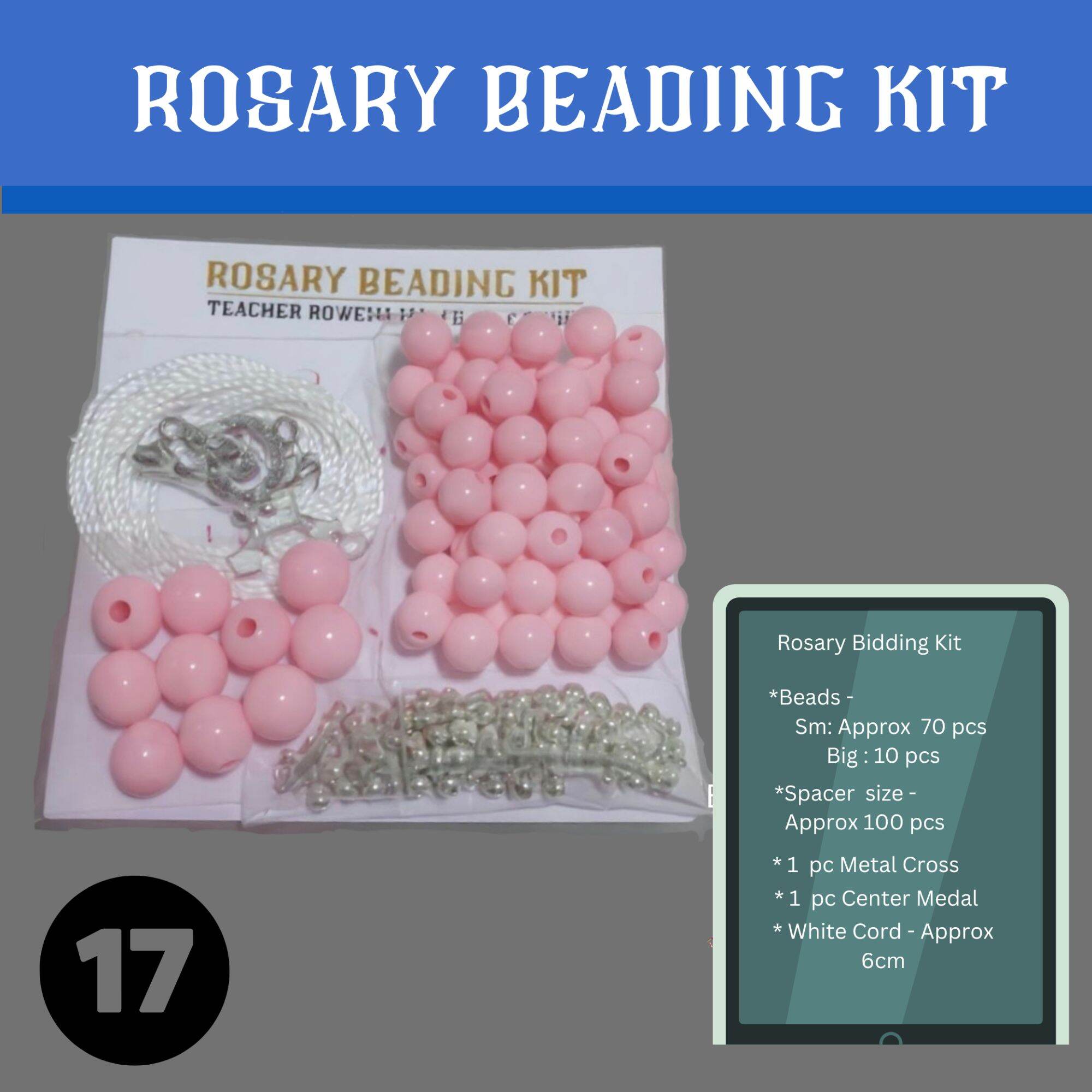 DIY Rosary Beading Kit #17