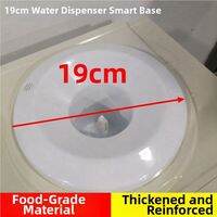 Universal Old Style Funnel Water Dispenser Smart Seat Cover White Horn Mouth Lid Kitchen Press Type Drinking Water Device Accessory