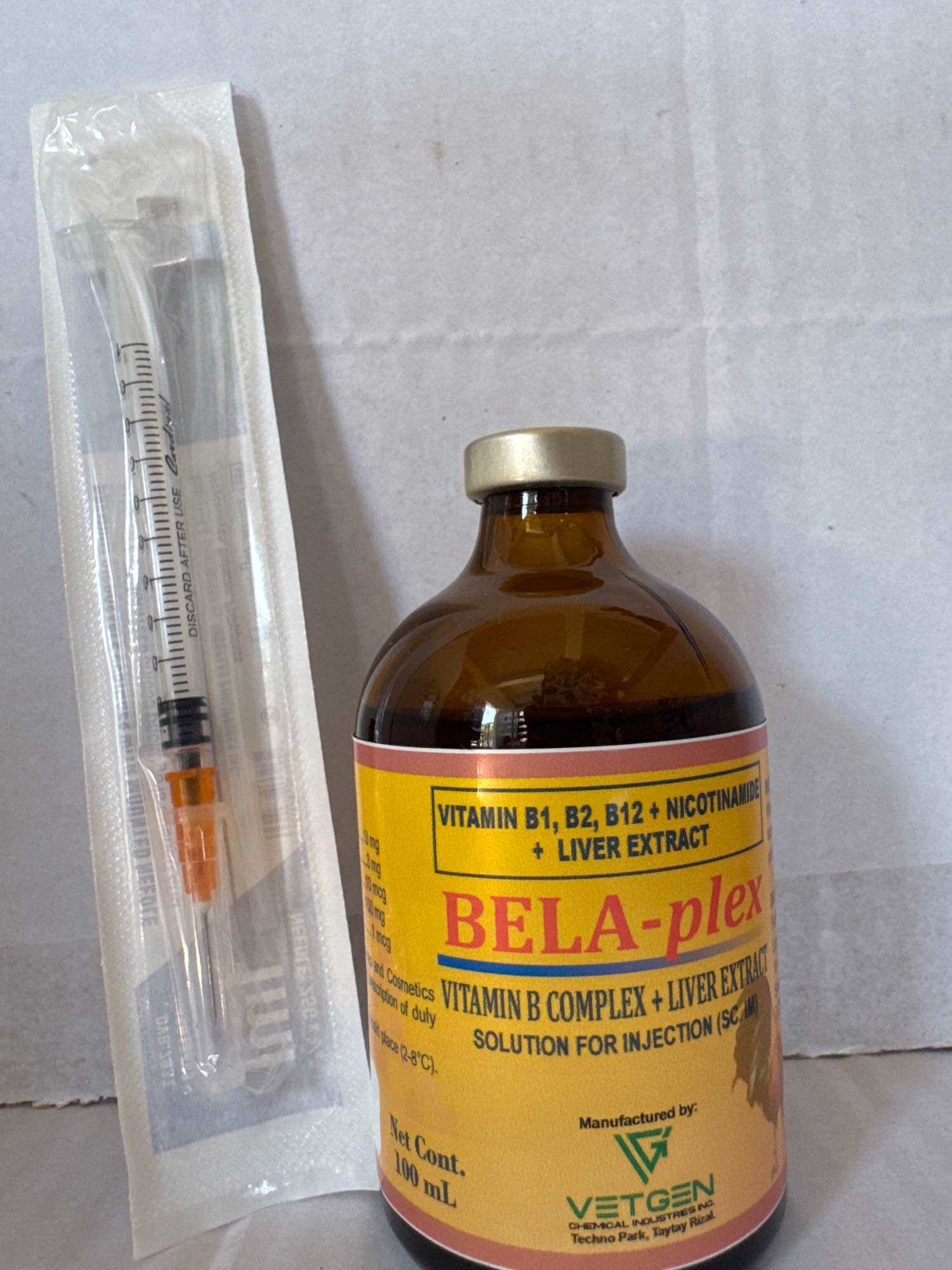 Vitamin B Complex w/ Liver Extract 100ml *Vetgen Store Only* | Lazada PH