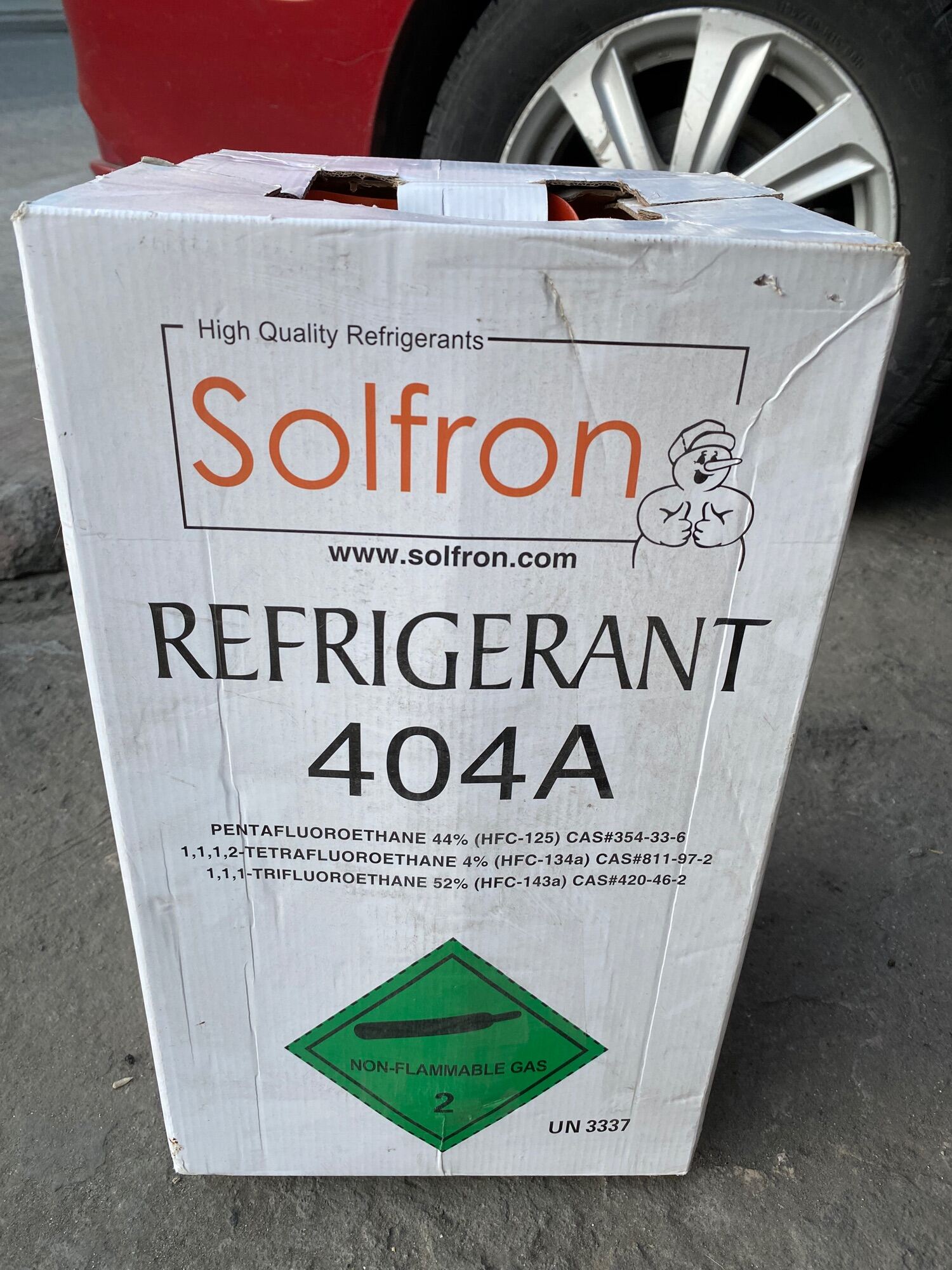 Freon Solfron Refrigerant 404a 109kg R404a Original Lazada Ph